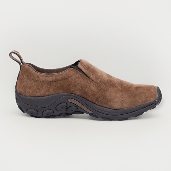 Merrell Jungle Moc Nubock Dark Earth‎ J65685 Slip-On Shoe Brown Men's Size 12 M
